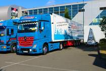 Mercedes Benz Actros Sattelzug am 16.07.22 beim ADAC Truck Grand Prix auf dem Nürburgring