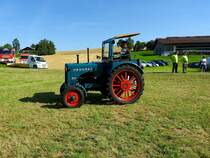 HANOMAG R27(27PS; Bauzeit:1953bis1957; 2099cm³) trifft zur Wadholz-Classic2022 ein; 220717