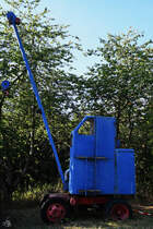 Ein Kohlekran, nach meiner Vermutung aus ostdeutscher Produktion war Ende Juli 2022 in Hüinghausen zu sehen.