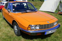 NSU RO80, Mittelklasselimousine mit 115PS Wankelmotor, gebaut von 1967-77, 40.Int.NSU-Treffen in Freiamt/Breisgau, Juni 2022