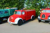 Magirus Deutz Löschfahrzeug am 16.07.22 beim ADAC Truck Grand Prix auf dem Nürburgring