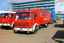 Historischer Mercedes Benz LKW am 16.07.22 beim ADAC Truck Grand Prix auf dem Nürburgring