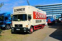 Historischer MAN LKW am 16.07.22 beim ADAC Truck Grand Prix auf dem Nürburgring