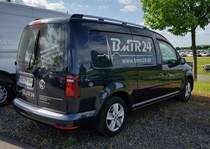 =VW Caddy von BmTR24 steht auf dem Parkplatz der RettMobil, 05-2022