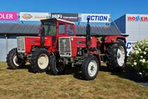 Steyr 980 s, 4 Zyl, 80 Ps, BJ 1975, und Steyr 988a, BJ 1980; 4 Zyl, 85 Ps, standen nahe einem Einkaufszentrum auf der Wemperhardt zum Verkauf. 08.2022