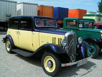 Citroen anlsslich eines Oldtimertreffen 070729