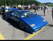 Lamborghini Countach S am Oldtimer Treff in Bleienbach am 31.07.2022