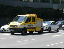 Mercedes Abschlepper unterwegs in Feldkirch am 25.07.2022