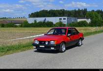 Opel Ascona 1.6 SR am Oldtimer Treff in Bleienbach am 31.07.2022