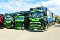 Scania Hängerzüge  am 16.07.22 beim ADAC Truck Grand Prix auf dem Nürburgring