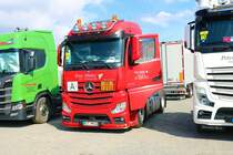 Mercedes Benz Actros am 16.07.22 beim ADAC Truck Grand Prix auf dem Nürburgring