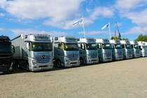 Spedition Osterhaus Mercedes Benz Actros am 16.07.22 beim ADAC Truck Grand Prix auf dem Nürburgring