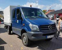 =MB Sprinter der Gemeindeverwaltung HOFBIEBER ist im Mai 2022 eingesetzt beim Centmarkt