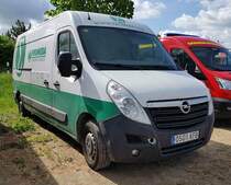 =Opel Movano der Firma PROMEBA aus Spanien, gesehen bei der RettMobil im Mai 2022