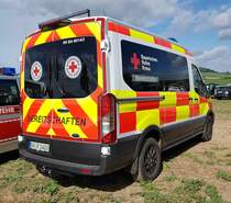 =Ford Transit des BRK KV BAMBERG Bereitschaft SCHEßLITZ, gesehen bei der RettMobil im Mai 2022