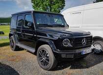 =MB G steht auf dem Parkplatz der RettMobil im Mai 2022