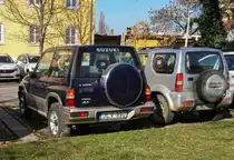 Rückanischt: Suzuki Vitara in März, 2021