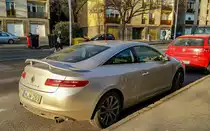 Rückanischt: Renault Laguna Mk3 Coupé in März, 2021