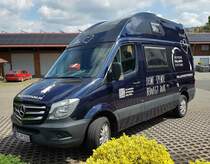=MB Sprinter von DEUTSCHE PALLIATIV STIFTUNG steht im Mai 2022 in Hofbieber
