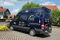 =MB Sprinter von DEUTSCHE PALLIATIV STIFTUNG steht im Mai 2022 in Hofbieber