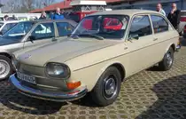 =VW 411, gesehen auf dem Freigelände der Technorama 2022 in Kassel, März 2022