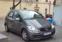 Diesen Mercedes-Benz A-Klasse 2. Generation habe ich in März 2021 fotografiert.