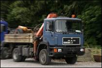 Experiment: MAN 19.322 des Hohenlimburger Kranbauers. (17.05.2009)