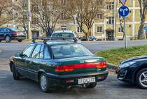 Rückansicht: Daewoo Espero. Foto: 03.2021.