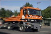 Experiment: ACTROS 1831 der AM L�denscheid. (18.05.2009)