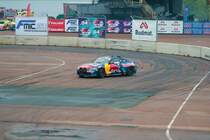 Red Bull Driftbrothers BMW M4 am 19.08.22 beim Drift Masters European Chmapionsship in Ferropolis der Stadt aus Stahl