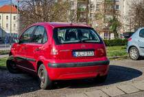 Rückansicht: Citroen C3 Mk1. Foto: 03.2021.