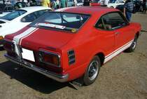 Heckansicht eines Toyota Corolla KE35 Coupe`s. 8. Oldtimertreffen des AMC Duisburg am 04.09.2022.