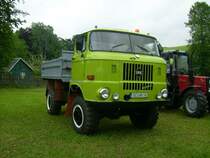IFA W50LA/Z-3SK-5ND beim Russen-Traktorpulling in Oberlungwitz