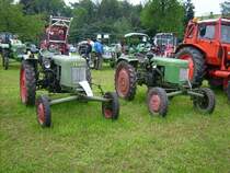 2Fendt Dieselross waren ebenfalls beim Russen-Traktorpulling ausgestellt