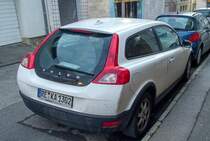 Volvo C30 Rückansicht in Dezember 2020.