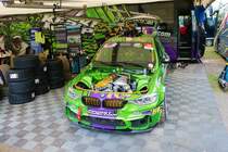 BMW M3 Driftfahrzeug am 19.08.22 beim Drift Masters European Chmapionsship in Ferropolis der Stadt aus Stahl