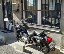 Diesen Honda VT 125 ich in April, 2021 gesehen.