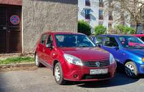 Diesen Renault Sandero habe ich in April, 2021 gesehen.