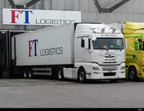 MAN Sattelschlepper abgestellt in Pratteln am 28.08.2022