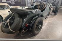 Heckansicht eines Mercedes Benz W06 SS. Museum Sinsheim im Herbst 2018.