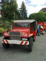 Dodge WC 3/4ton des FW Vereins Othmarsingen auf dem Weg zu einer Heirat eines FW Kameraden