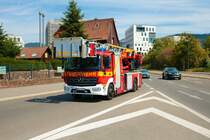 BF Heidelberg Mercedes Benz Atego DLK 23/12 am 24.08.22 in Heidelberg