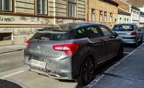 Rückansicht: Citroen DS 5 in April 2021.