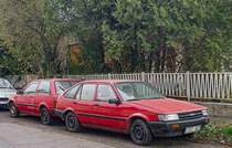 Diesen Toyota Corolla E80 habe ich in April, 2021 gesehen.