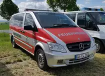 =MB Vito der Feuerwehr ROSDORF, abgestellt auf dem Parkplatz der RettMobil 2022 in Fulda