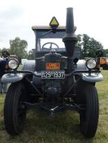 Lanz Bulldog, Kennzeichen:  BH 29-1937 / am 20.08.2022 beim TOCH-Treffen (Traktoren Oldtimer Club Hamburg von 1988) in HH-Neuengamme  /