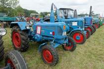 Lanz Bulldog D 2806, 2616 cm³, 28 PS,  Baujahr 1957 / am 20.08.2022 beim TOCH-Treffen (Traktoren Oldtimer Club Hamburg von 1988) in HH-Neuengamme  /