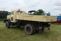 Magirus Mercur A3500-6, Typ 3500/6, Allrad 3-Seitenkipper, 7983 cm³, 125 PS, 6-Zyl. 4-Takt V-Diesel-Motor, max. 84 km/h, zul. Gesamtgewicht 9,3 t, Baujahr 1957 / am 20.08.2022 beim TOCH-Treffen (Traktoren Oldtimer Club Hamburg von 1988) in HH-Neuengamme  /