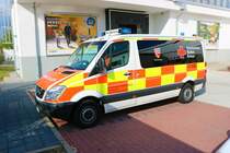 DRK OV Neu-Isenburg Mercedes Benz Sprinter ELW am 11.09.22 beim Tag der offenen Tür der Feuerwehr Neu-Isenburg