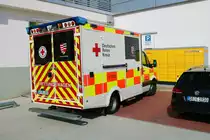 DRK OV Neu-Isenburg Mercedes Benz Sprinter RTW am 11.09.22 beim Tag der offenen Tür der Feuerwehr Neu-Isenburg